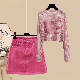 ピンク/Tシャツ+ピンク/タンクトップ+ピンク/スカート