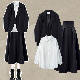ホワイト/シャツ+ブラック/スーツ+ブラック/スカート